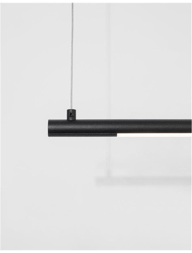 NV 9088101 Závěsné svítidlo ELETTRA černý hliník LED 20W 230V 3000K IP20 - NOVA LUCE (obrázek 5)