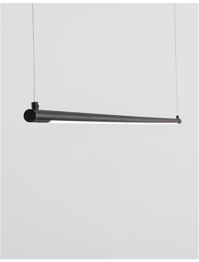 NV 9088101 Závěsné svítidlo ELETTRA černý hliník LED 20W 230V 3000K IP20 - NOVA LUCE (obrázek 6)