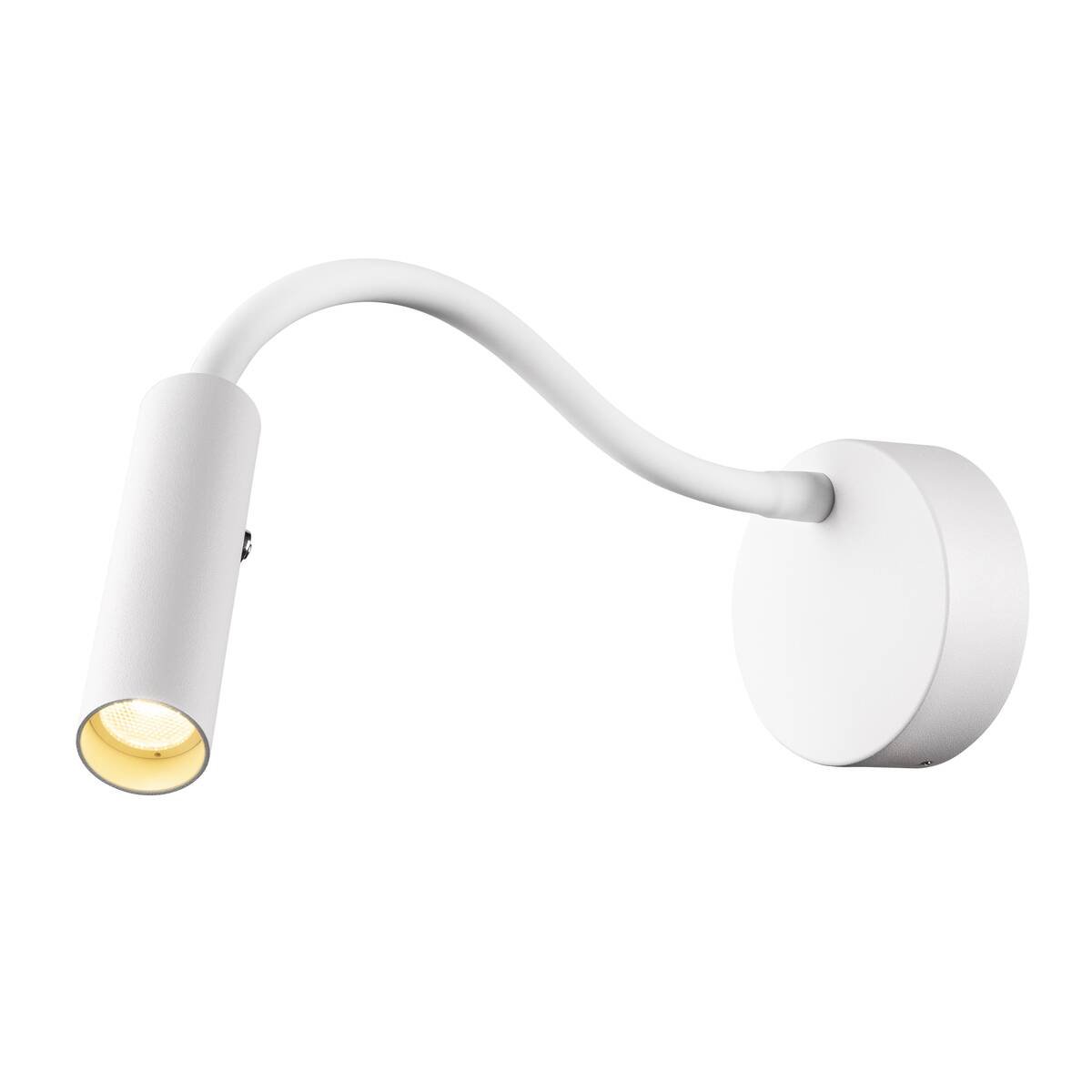 LA 1006161 KARPO GOOSE nástěnné přisazené svítidlo bílé 5,8 W 3000 K 40° - BIG WHITE (SLV)