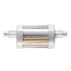 Obrázek pro produkt QT DE12 R7S 78 mm LED světelný zdroj transparentní 9 W 3000 K CRI 90 330° - BIG WHITE (SLV)