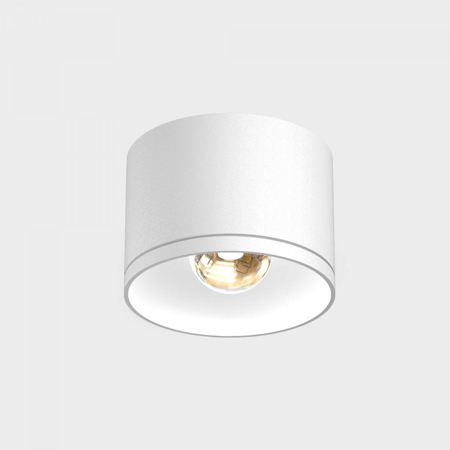 KHL K51000.02.SR.WH-WH.36.ST.8.40 ERYL stropní svítidlo pr. 80 mm bílá 36° 12 W CRI >80 4000K Non-Dimm - KOHL-Lighting