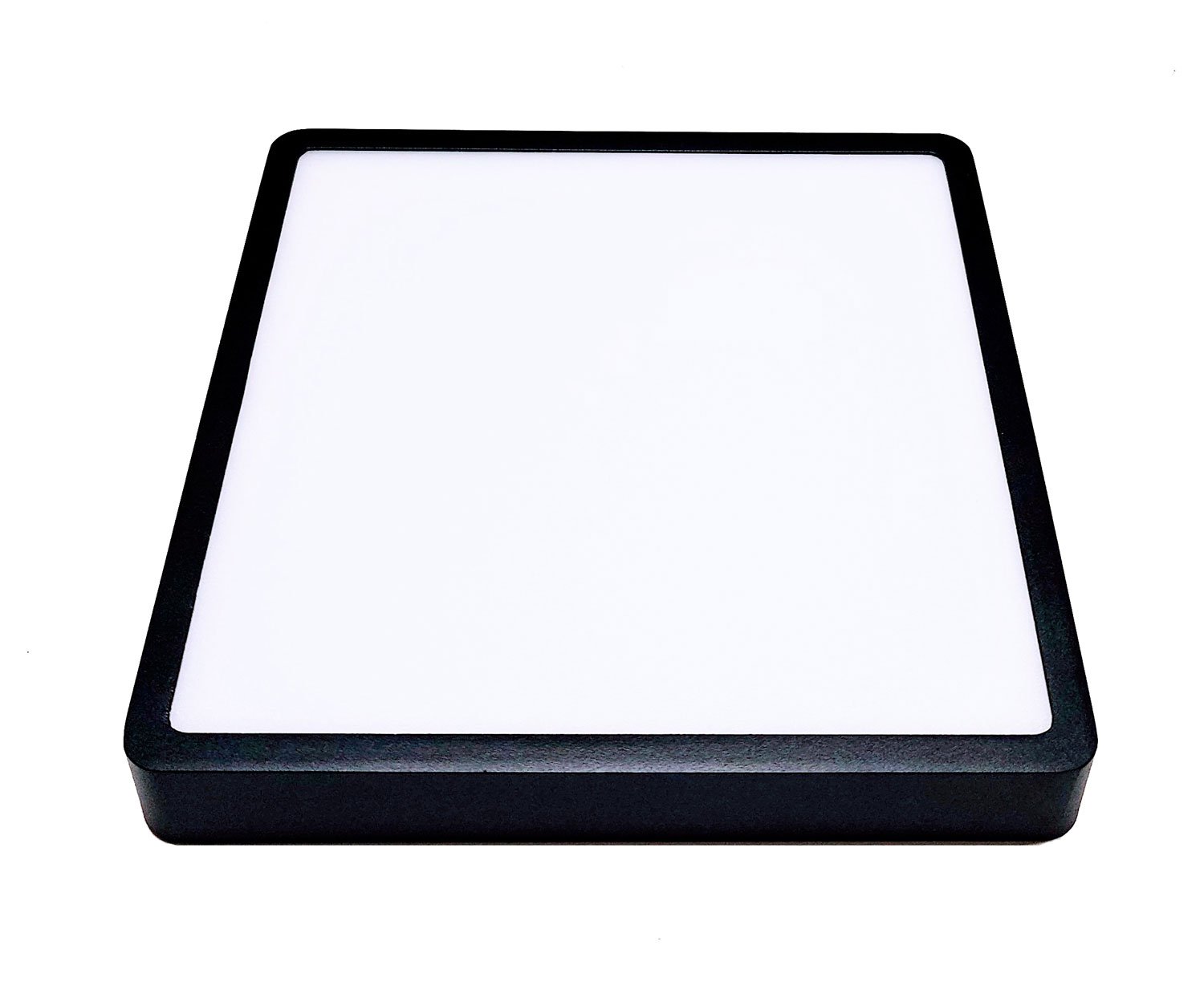 KHL K51701.02.SR.BK-BK.OP.ST.8.40 DISC SLIM SQ stropní svítidlo 145x145 mm černá 12 W CRI >80 4000K Non-Dimm - KOHL-Lighting