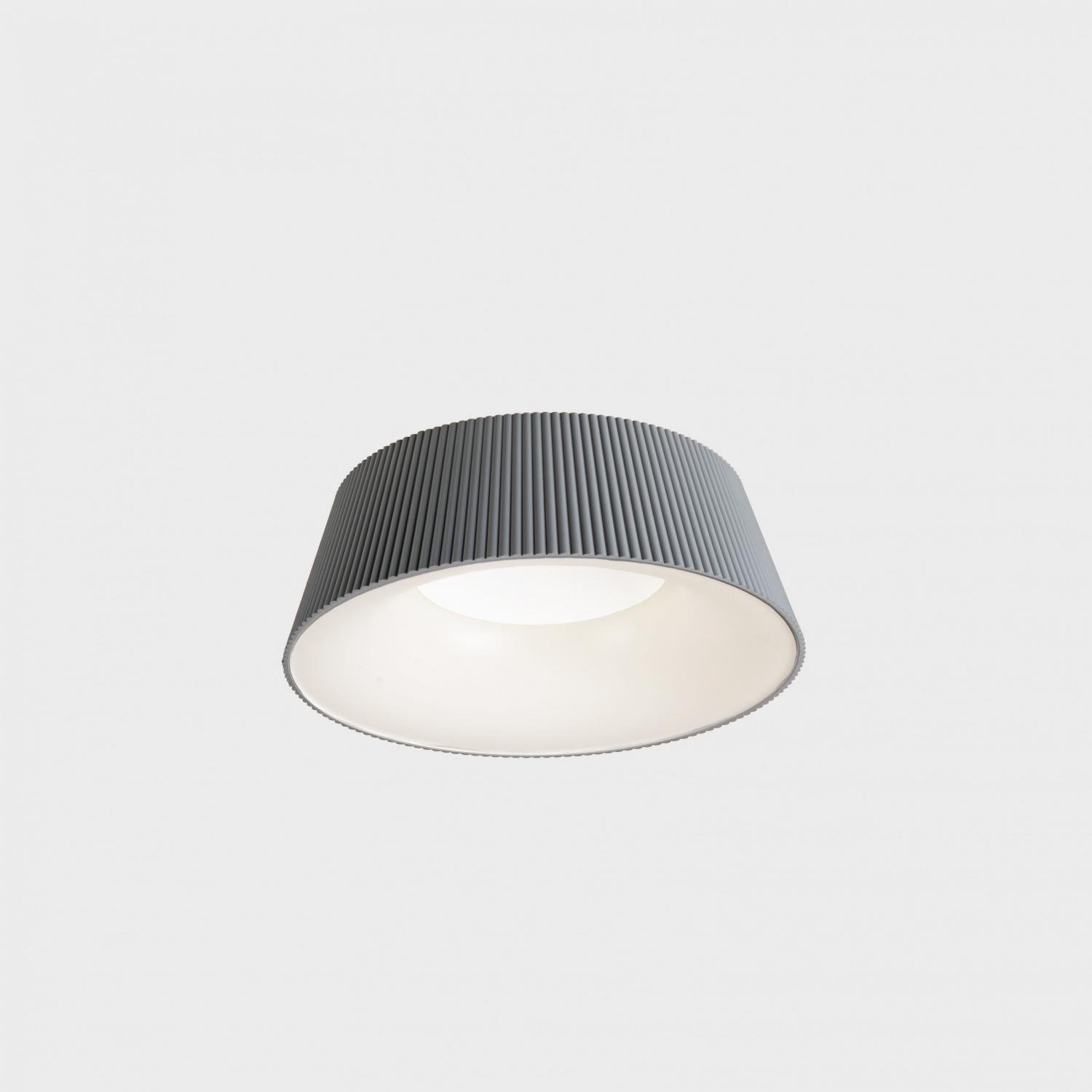 KHL K51400.01.SR.GY-WH.OP.ST.8.30 CHAS stropní svítidlo pr. 460 mm šedá-bílá 30 W CRI >80 3000K Non-Dimm - KOHL-Lighting
