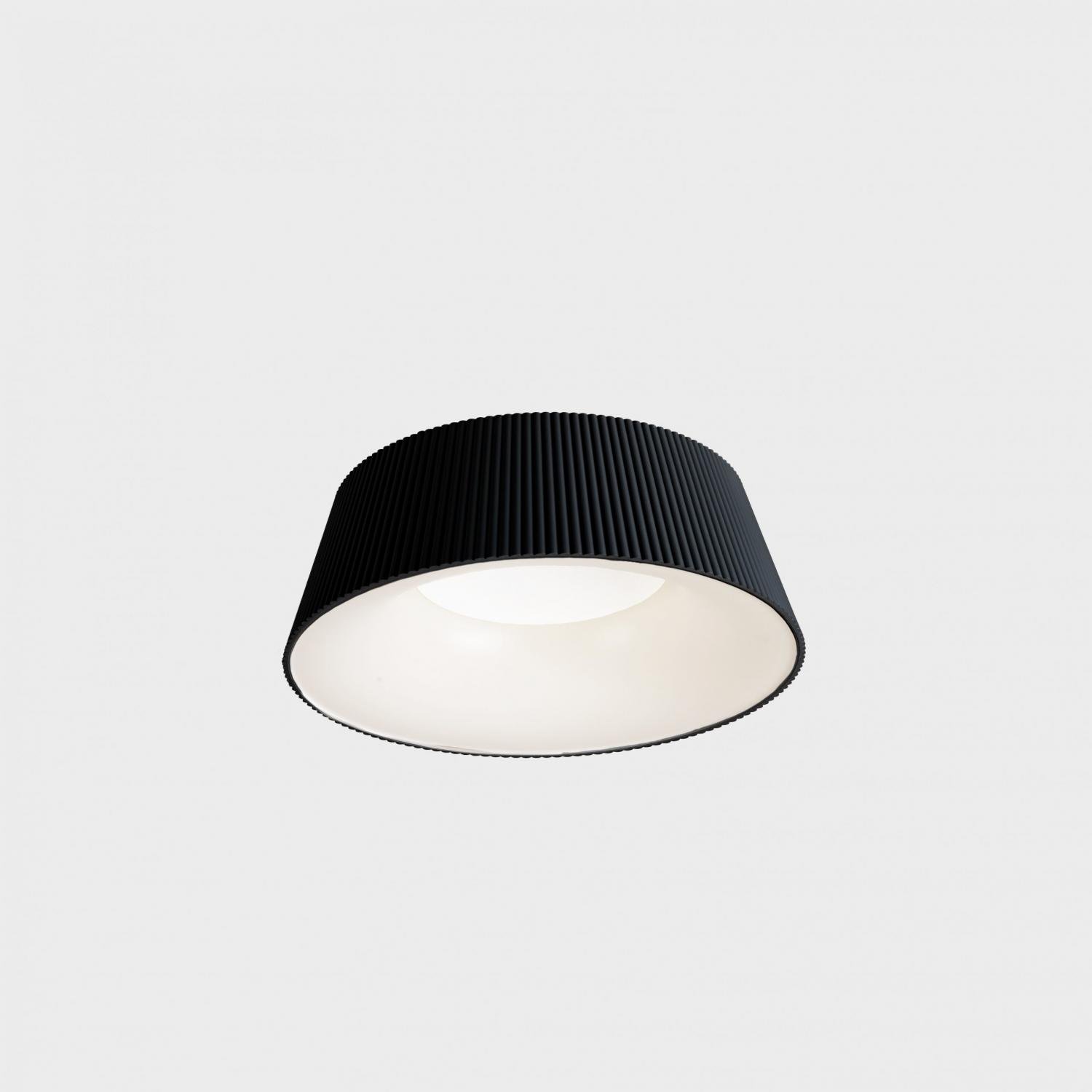 KHL K51400.01.SR.BK-WH.OP.ST.8.30 CHAS stropní svítidlo pr. 460 mm černá-bílá 30 W CRI >80 3000K Non-Dimm - KOHL-Lighting