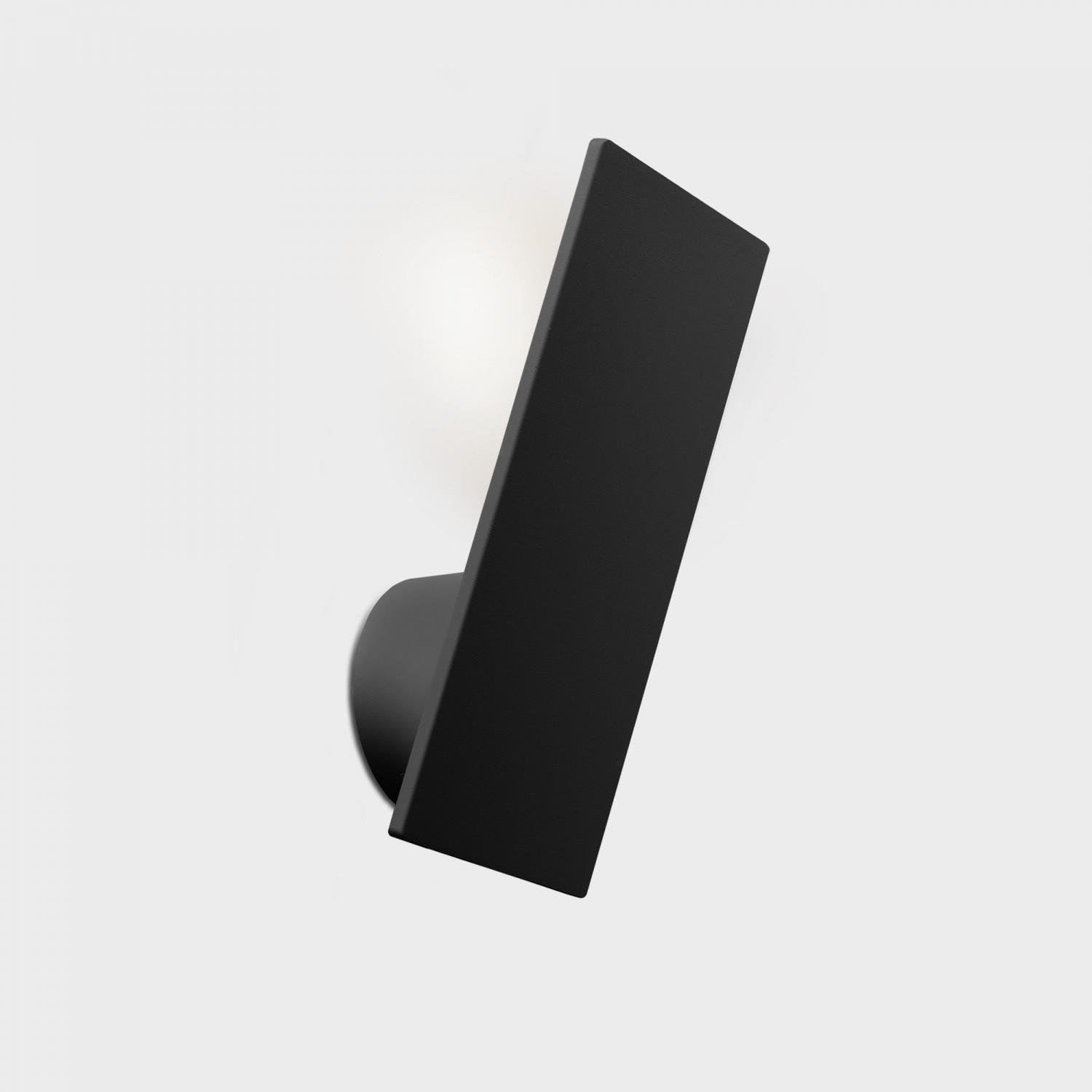KHL K50706.01.WS.BK-BK.ST.9.30 MESO nástěnné svítidlo 110x60 mm černá 10 W CRI >90 3000K Non-Dimm - KOHL-Lighting