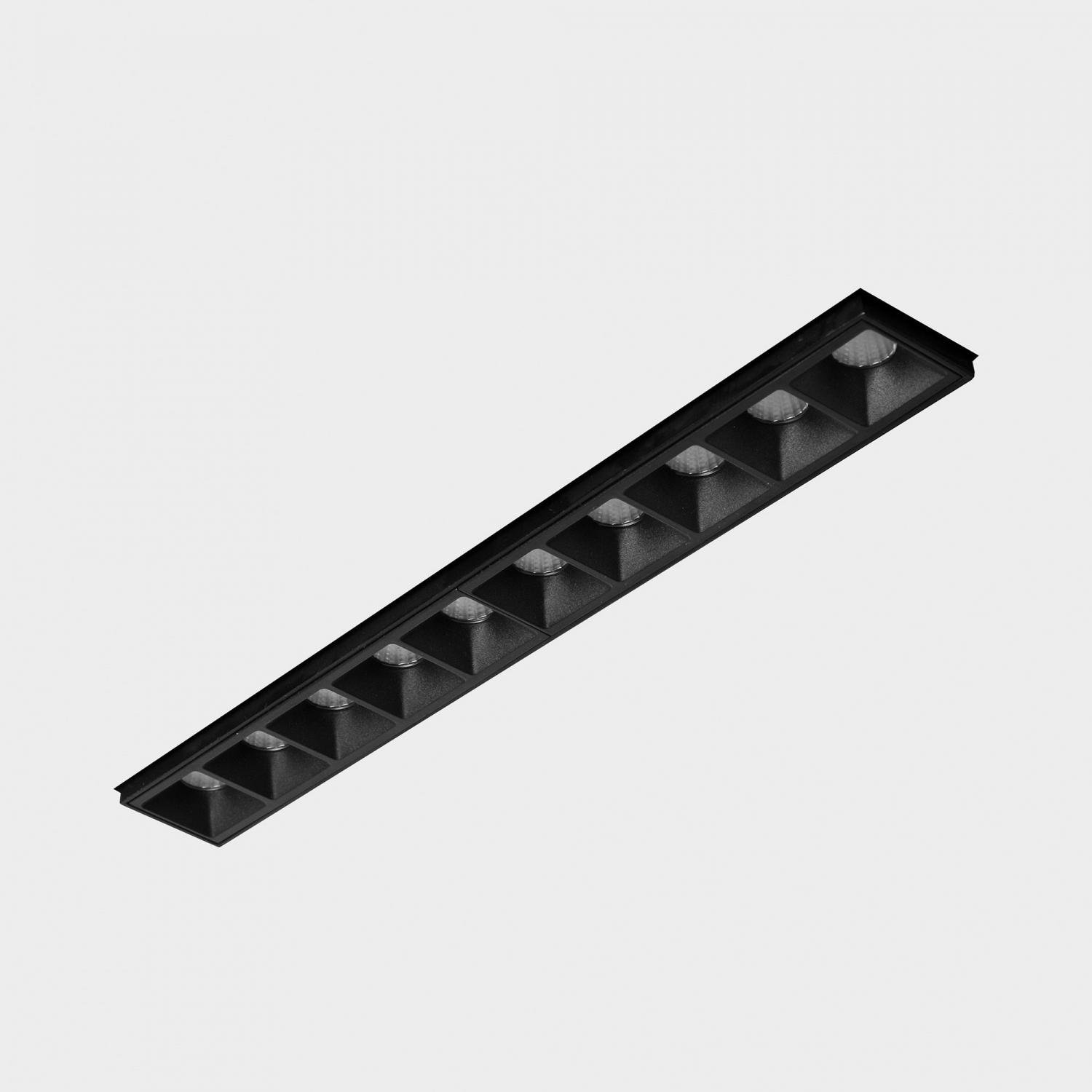 KHL K51300.03.TR.BK-BK.45.ST.9.27 NSES bezrámečkové zapuštěné svítidlo 270x35 mm černá 20 W CRI 90 2700K Non-Dimm - KOHL-Lighting