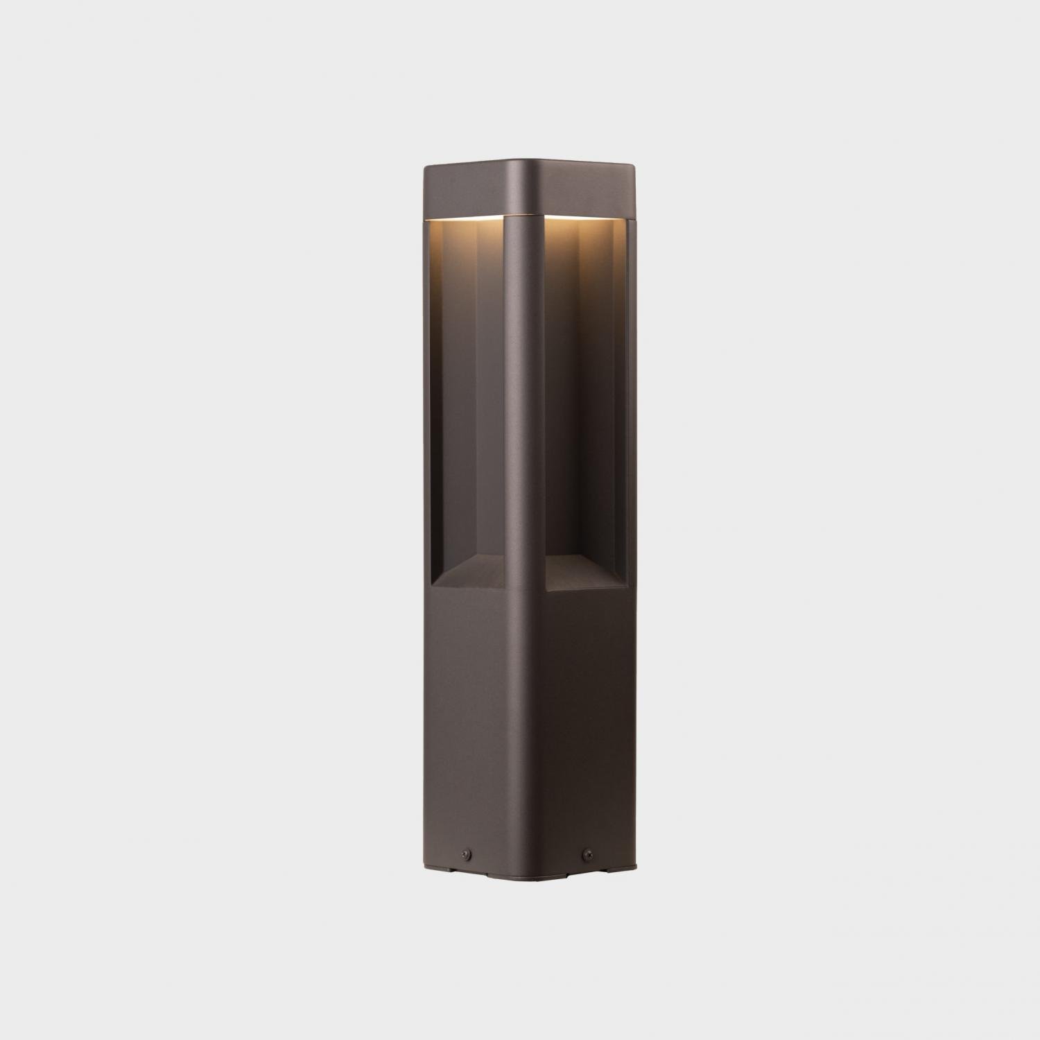 KHL K60500.03.FL.DG-DG.ST.8.30 SENDA FLOOR L stojací lampa 120x120 mm tmavě šedá 9 W CRI >80 3000K Non-Dimm - KOHL-Lighting