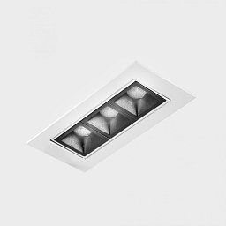 Obrázek pro produkt 513011RWB44   NSES TILT zapuštěné svítidlo s rámečkem 123x58 mm bílá-černá 6 W CRI 90 3000K Non-Dimm  - KOHL-Lighting