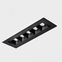 Obrázek pro produkt 513012RBB42   NSES TILT zapuštěné svítidlo s rámečkem 167x58 mm černá 10 W CRI 90 4000K Non-Dimm  - KOHL-Lighting