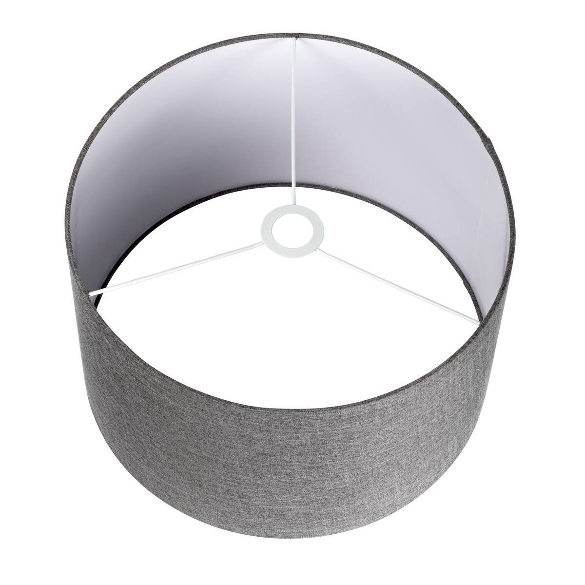 LA 1004775 FENDA 45 cm round stínidlo šedé - BIG WHITE (SLV) (obrázek 3)