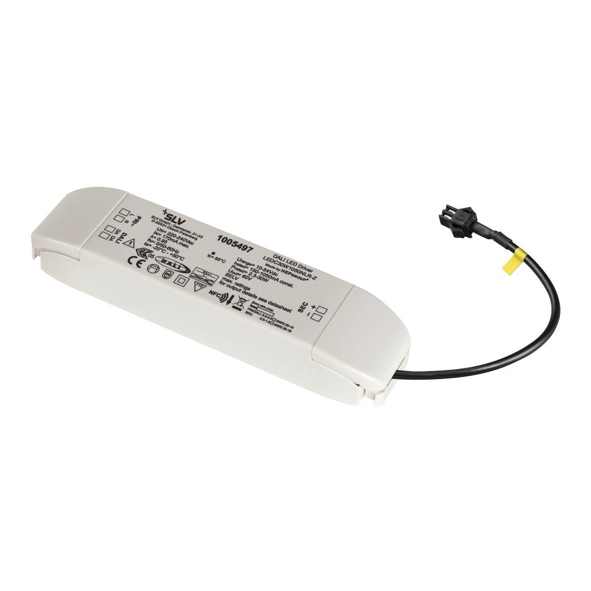 LA 1005611 LED driver 200 mA 13,5 W DALI stmívatelný, Quick Connector - BIG WHITE (SLV)