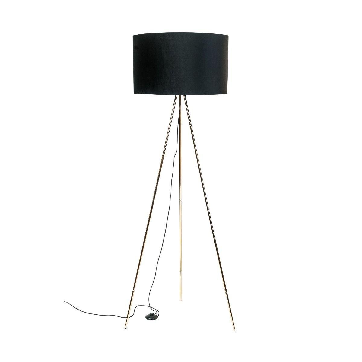 ZUMA 003064-019161 Stojací lampa INGA H06-GD-BK - ZUMALINE