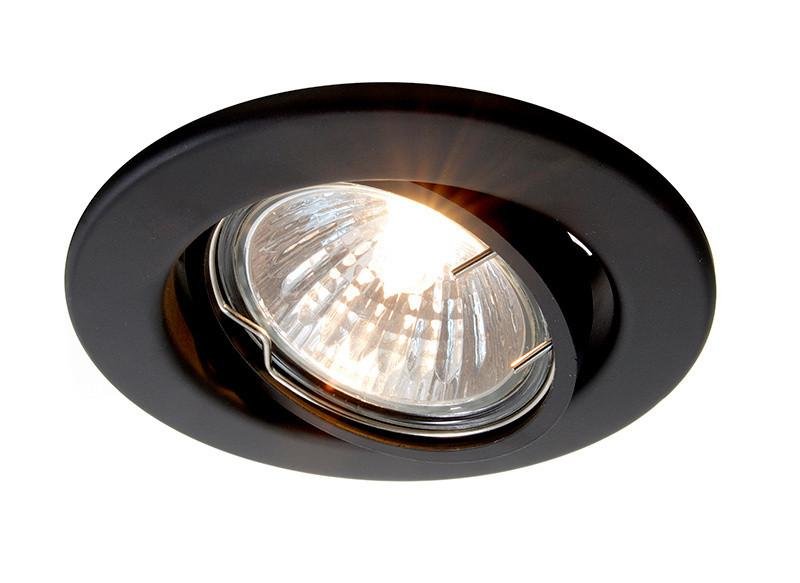 Zápustné svítidlo MR16 výklopné matná-černá - LIGHT IMPRESSIONS Obrázek produktu Zápustné svítidlo MR16 výklopné matná-černá - LIGHT IMPRESSIONS