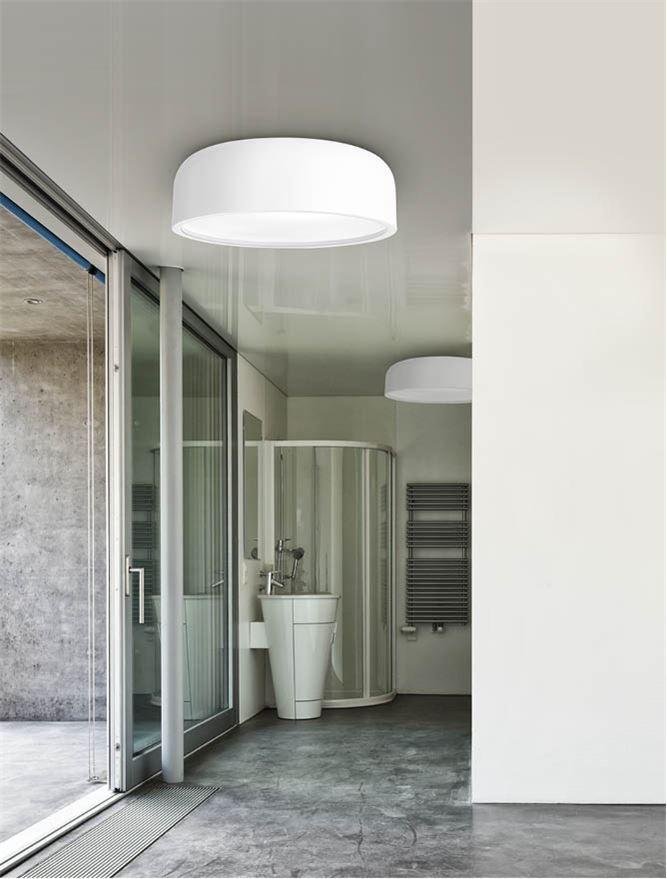 Levně NV 526805 Stropní svítidlo PERLETO stropní svítidlo matná bílá ocel E27 3x12W - NOVA LUCE