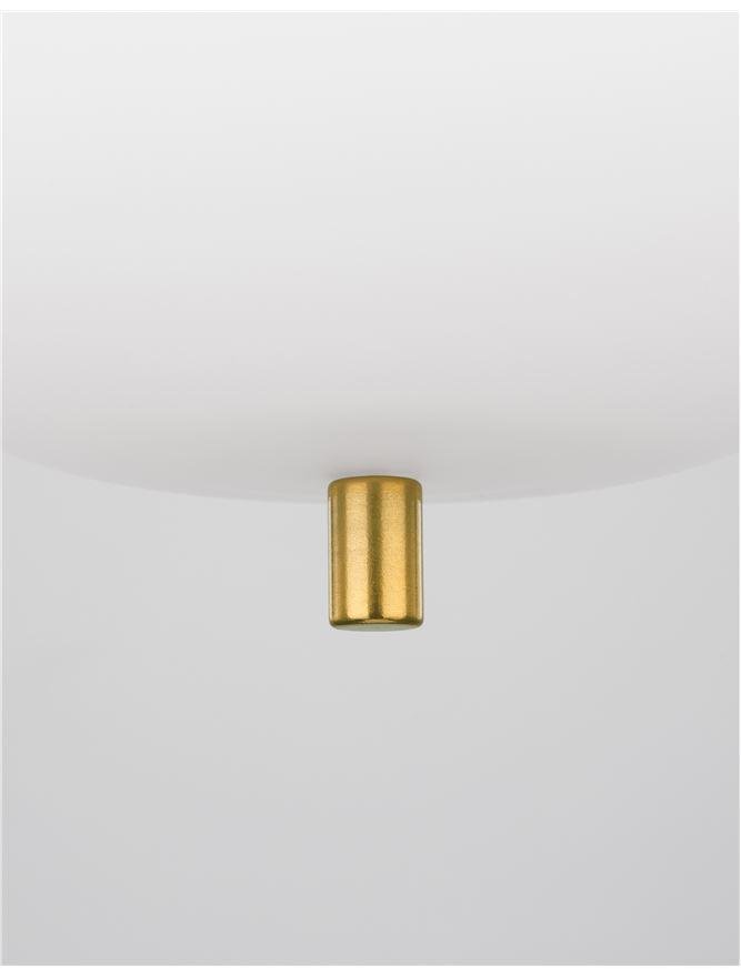 NV 9624065 Závěsné svítidlo LATO opálové sklo antický mosazný kov černý kabel E14 1x5W 230V IP20 bez žárovky - NOVA LUCE (obrázek 6)