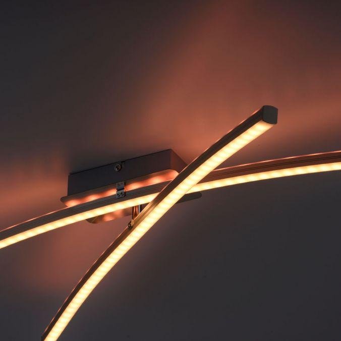 LD 11255-55 ALINA LED stropní svítidlo, ocel, dálkový ovladač, stmívatelné, RGB, CCT 2700-5000K - LEUCHTEN DIREKT / JUST LIGHT (obrázek 3)