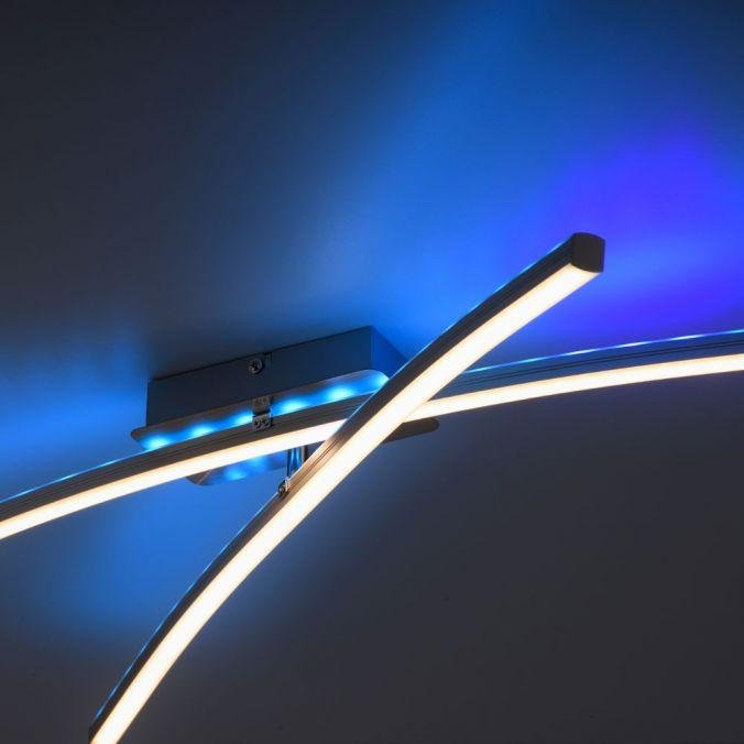 LD 11255-55 ALINA LED stropní svítidlo, ocel, dálkový ovladač, stmívatelné, RGB, CCT 2700-5000K - LEUCHTEN DIREKT / JUST LIGHT (obrázek 7)