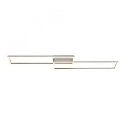 Obrázek pro produkt IVEN LED stropní svítidlo, barva ocel, stmívatelné, otočné, teplá bílá krokově stmívatelné 3000K - LEUCHTEN DIREKT / JUST LIGHT