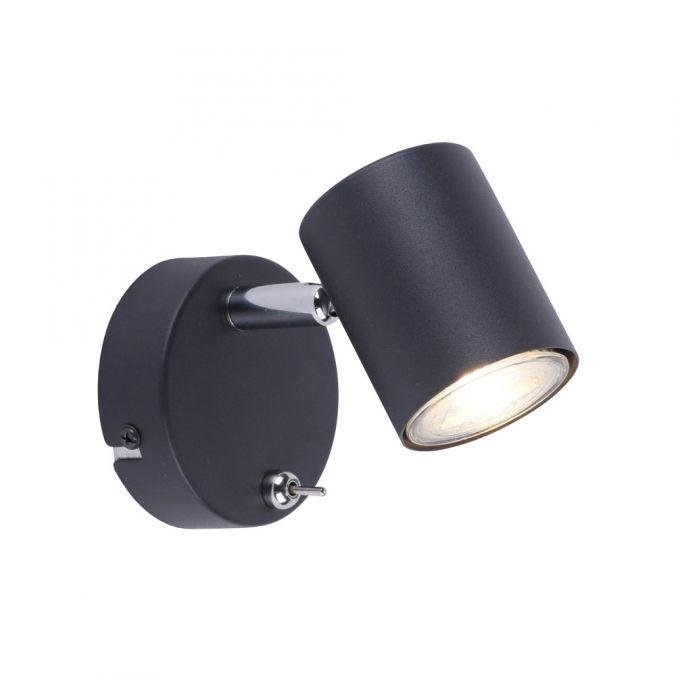 LD 11941-13 TARIK LED nástěnné svítidlo, antracit, nastavitelné, otočné, teplá bílá 3000K - LEUCHTEN DIREKT / JUST LIGHT