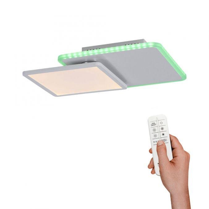 LD 11663-16 ARENDA LED stropní svítidlo, bílé, stmívatelné, dálkový ovladač, paměť 2700-5000K - LEUCHTEN DIREKT / JUST LIGHT