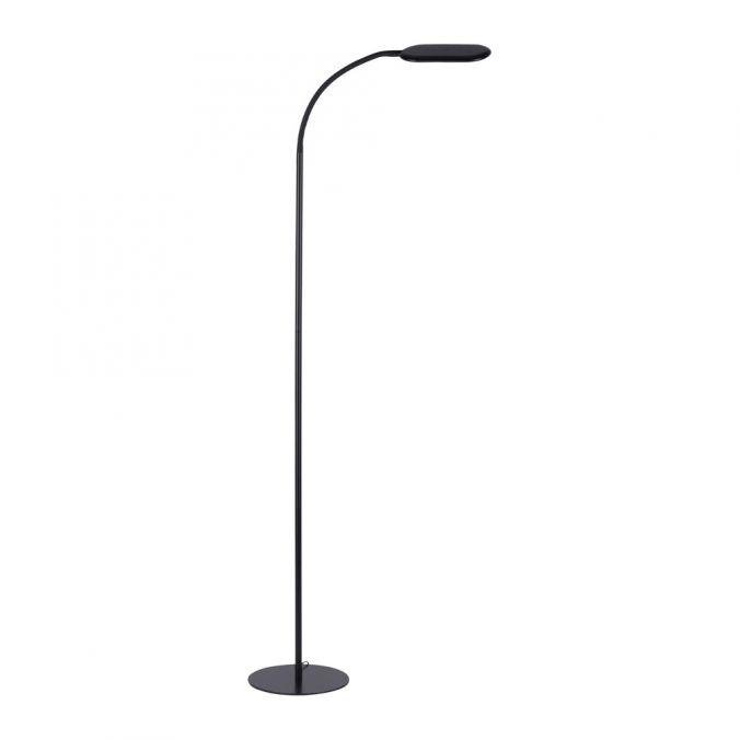 Levně LD 14406-18 KELLY LED stojací svítidlo, černá, CCT, stmívatelné, do interiéru, IP20 3000-6000K - LEUCHTEN DIREKT / JUST LIGHT