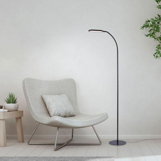 LD 14406-18 KELLY LED stojací svítidlo, černá, CCT, stmívatelné, do interiéru, IP20 3000-6000K - LEUCHTEN DIREKT / JUST LIGHT (obrázek 2)