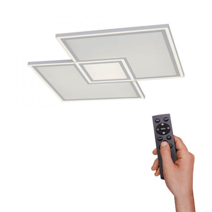 LD 14855-16 Svítido stropní EDGING LED bílé, dálkový ovladač, stmívatelné, CCT, IP20 2700-5000K - LEUCHTEN DIREKT / JUST LIGHT