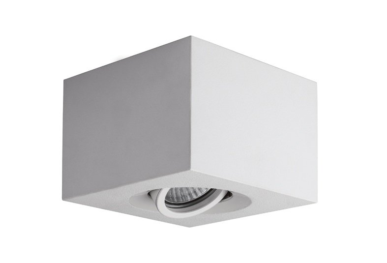 Levně WD 86-5202 Stropní svítidlo Kuby 12B max.35W/230V GU10 bílý ekolit - ECO DESIGN