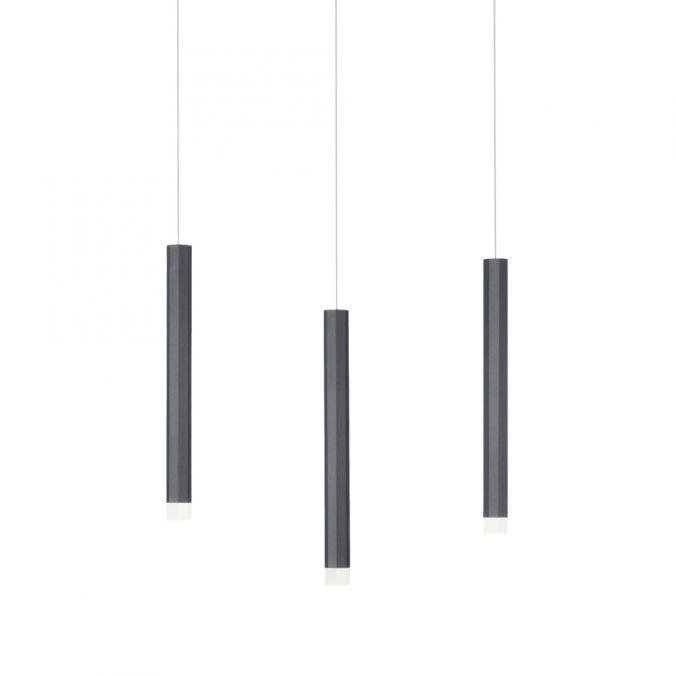 LD 15203-18 BRUNO LED závěsné svítidlo, černá, teplá bílá, IP20, do interiéru 3000K - LEUCHTEN DIREKT / JUST LIGHT