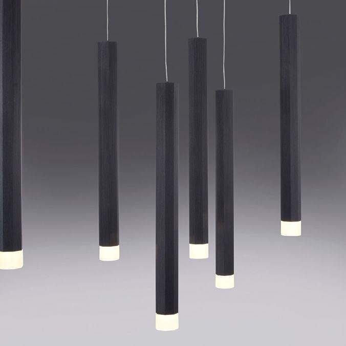 LD 15206-18 BRUNO LED závěsné svítidlo, černá, teplá bílá, IP20, do interiéru 3000K - LEUCHTEN DIREKT / JUST LIGHT (obrázek 3)