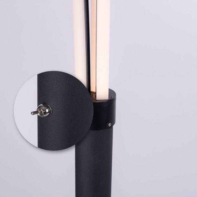 LD 15383-18 MAJA LED stojací svítidlo, černá, 3-ramenné, 18 W, 2200 lm 3000K - LEUCHTEN DIREKT / JUST LIGHT (obrázek 3)