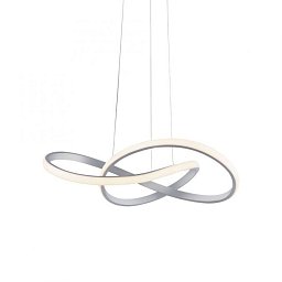 Obrázek pro produkt MARIA LED závěsné svítidlo, barva hliník, stmívatelné, nastavitelná výška krokově stmívatelné 3000K - LEUCHTEN DIREKT / JUST LIGHT