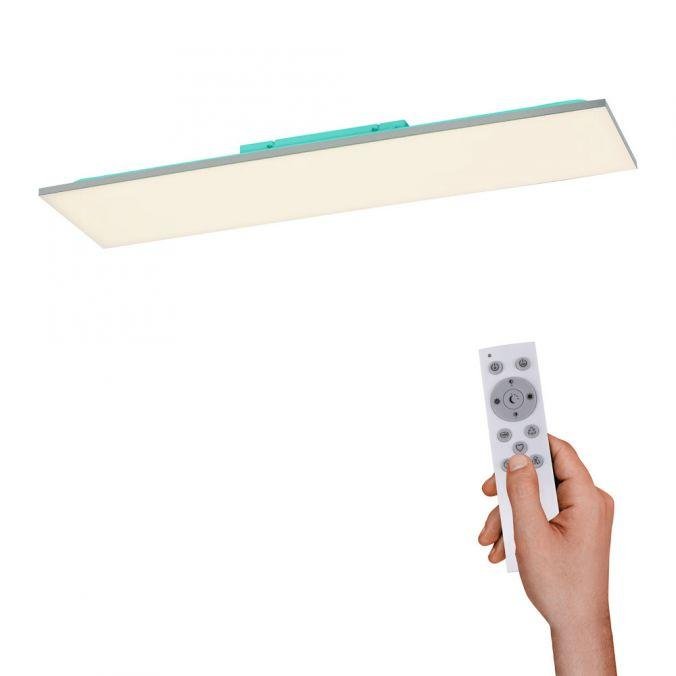 LD 15601-16 GUSTAV LED stropní svítidlo, bílé, CCT, RGB, dálkový ovladač, stmívatelné 2700-5000K - LEUCHTEN DIREKT / JUST LIGHT