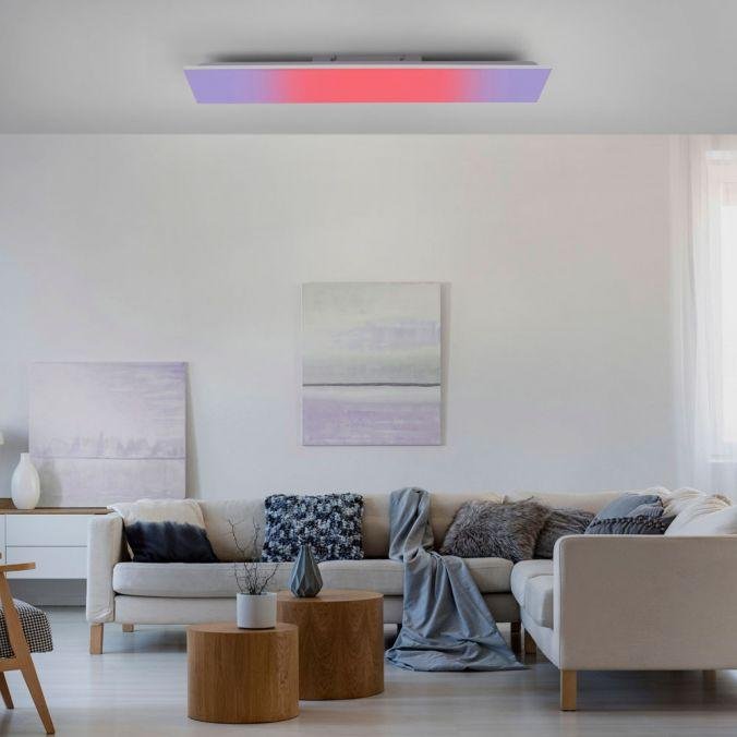 LD 15621-16 YUKON LED panel svítidlo, 100x25cm, RGB a CCT, stmívatelné RGB+2700-5000K - LEUCHTEN DIREKT / JUST LIGHT (obrázek 2)
