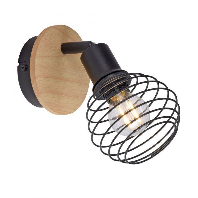 LD 15921-79 EUGEN Nástěnné a stropní svítidlo, dřevo, přírodní, E14, LED vyměnitelné, IP20 - LEUCHTEN DIREKT / JUST LIGHT