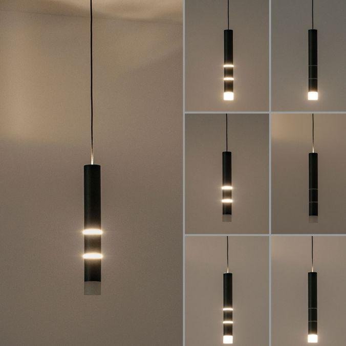 PN 2213-95 PURE-VEGA LED závěsné svítidlo 3-ramenné, barva hliník, teplá bílá 3000K - PAUL NEUHAUS (obrázek 3)