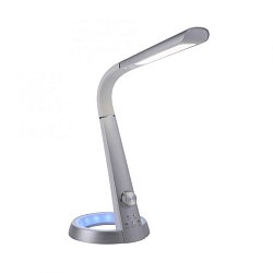Obrázek pro produkt BILL LED stolní lampa stříbrná stmívatelná s USB-konektorem, 3000-6500K - PAUL NEUHAUS