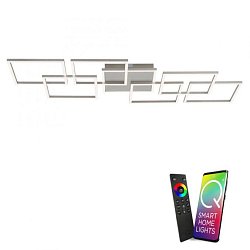 Obrázek pro produkt Paul Neuhaus, Q-INIGO, LED stropní svítidlo, ocel, Smart Home ZigBee 2700-5000K - PAUL NEUHAUS
