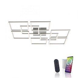 Obrázek pro produkt Paul Neuhaus, Q-INIGO, LED stropní svítidlo, ocel, Smart Home ZigBee 2700-5000K - PAUL NEUHAUS