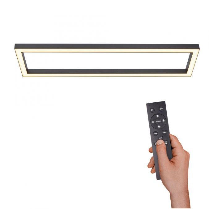 PN 6023-13 PURE-LINES LED stropní svítidlo 110x30 cm 2700-5000K antracit - PAUL NEUHAUS