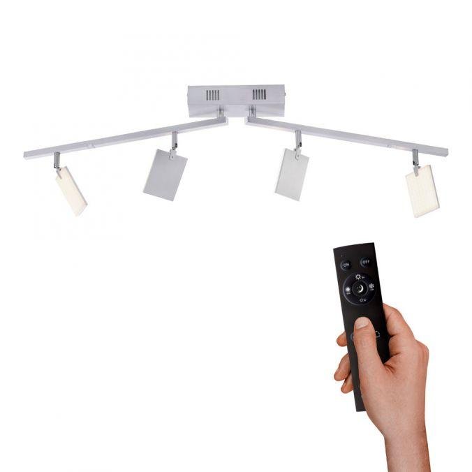 PN 6356-95 PURE-MIRA LED stropní svítidlo stmívatelné CCT paměť 2700-5000K hliník - PAUL NEUHAUS