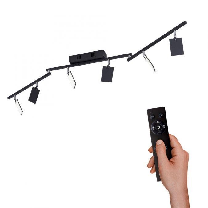 PN 6358-18 PURE-MIRA LED stropní svítidlo stmívatelné CCT paměť 2700-5000K černá perleť - PAUL NEUHAUS