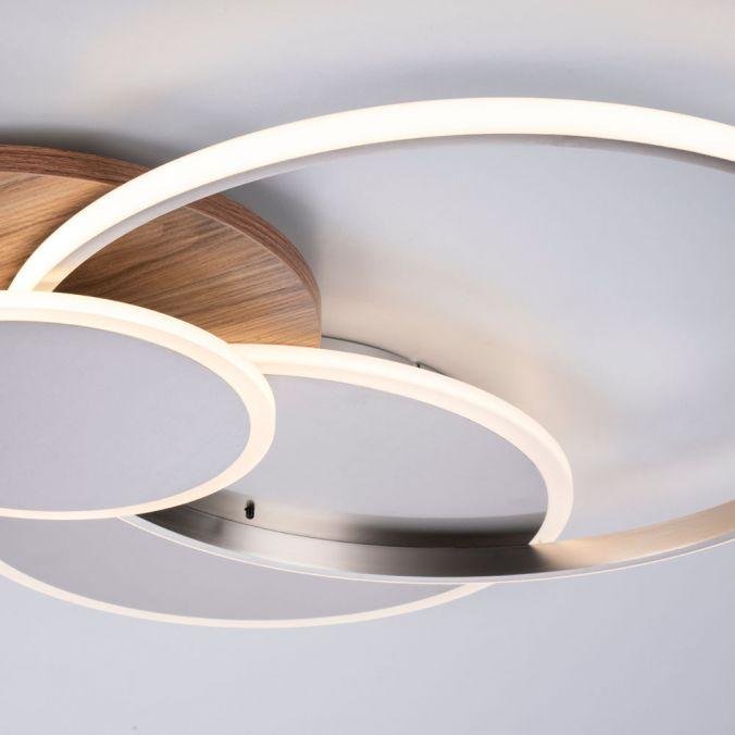 PN 8328-79 PALMA LED stropní svítidlo, dřevo, stmívatelné, dálkový ovladač, do interiéru 2700-5000K - PAUL NEUHAUS (obrázek 7)