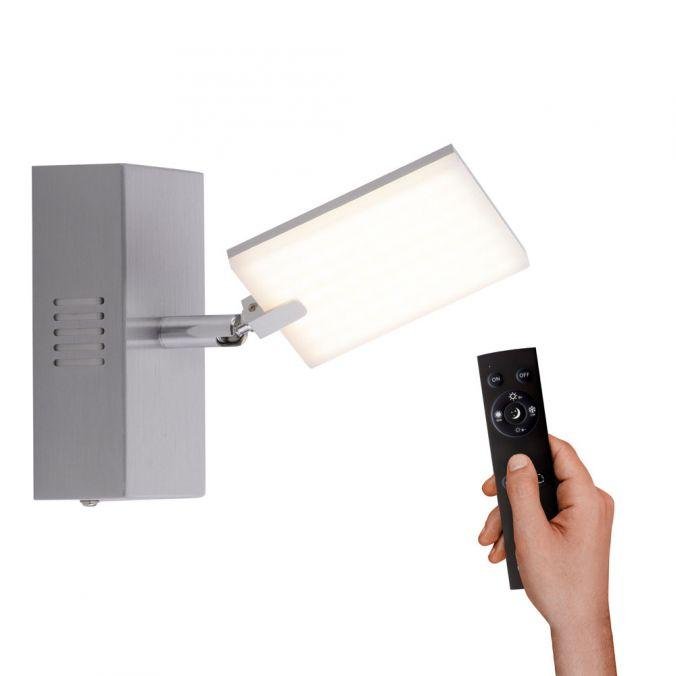 PN 9353-95 PURE-MIRA LED nástěnné svítidlo stmívatelné CCT 2700-5000K hliník - PAUL NEUHAUS