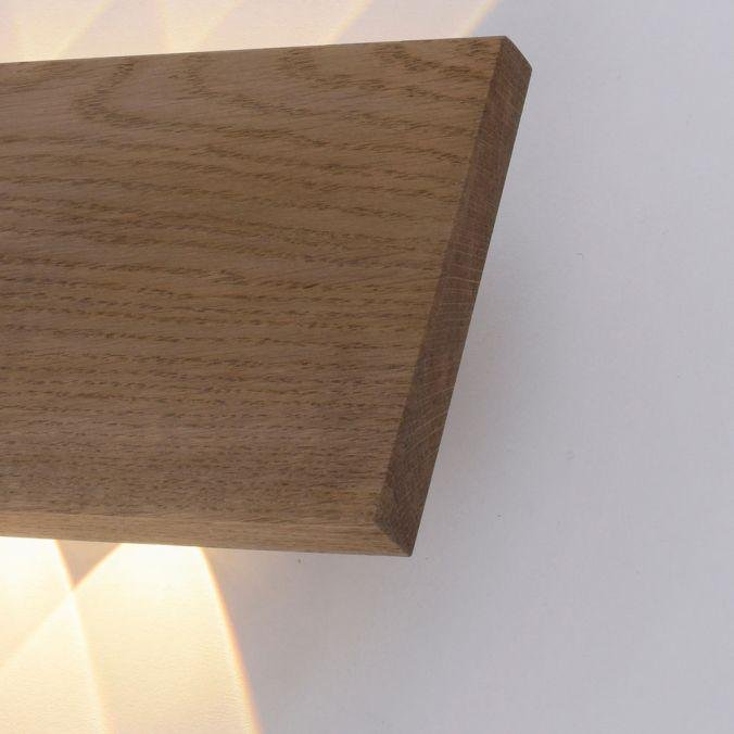 PN 9478-79 PALMA LED nástěnné svítidlo, dřevo, 1-ramenné, IP20, teplá bílá, 3000K 3000K - PAUL NEUHAUS (obrázek 3)