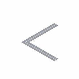 Obrázek pro produkt Profil L-16 EVO ANGOLARE OPAL 1+1m - NOVALUX