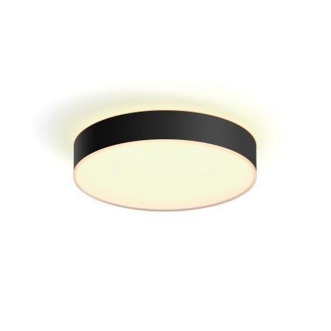 PH 41159/30/P6 Hue Bluetooth LED White Ambiance Stropní svítidlo Philips Enrave M 41159/30/P6 19,2W 2450lm 2200-6500K IP20 38,1cm černé, stmívatelné s dálkovým ovladačem - PHILIPS HUE (915005996701)