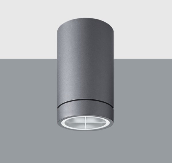 ERCO 1084533000 AKCE - Stropní svítidlo Downlight oval flood IP65 antracit LED 3000K DALI - ERCO