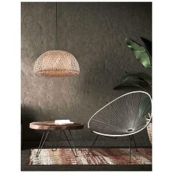 Obrázek pro produkt Závěsné svítidlo SCARLET bambus černý PVC kabel E27 1x12W 230V IP20 bez žárovky - NOVA LUCE