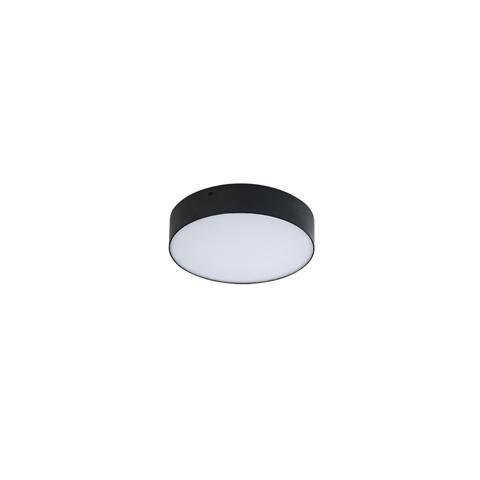 AZZ AZ3796 LED Stropní přisazené svítidlo Azzardo Monza II R 30 4000K black AZ3796 36W 3500lm 4000K IP20 30cm černé stmívatelné - AZZARDO